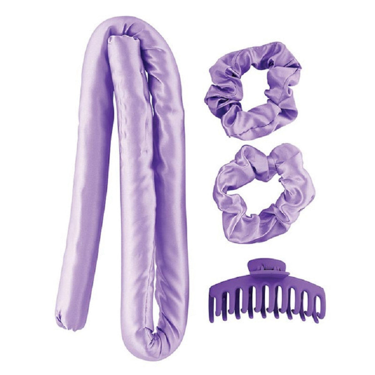 Aurelex Heatless Curling Set in Purple
