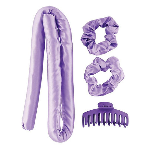 Aurelex Heatless Curling Set in Purple
